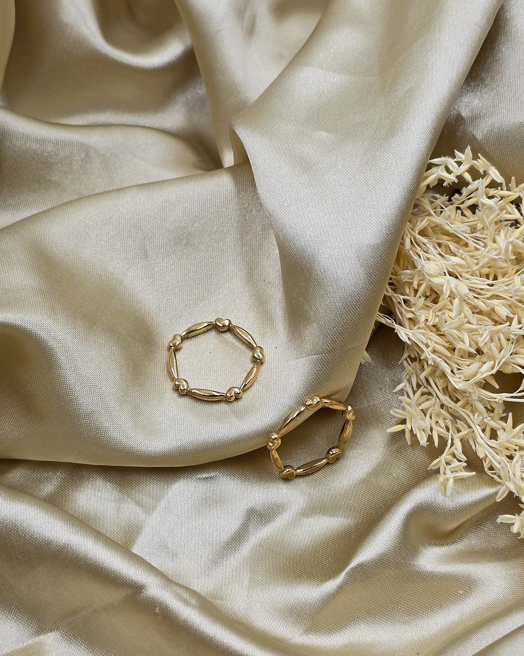 Bamboo Bliss Finger Ring