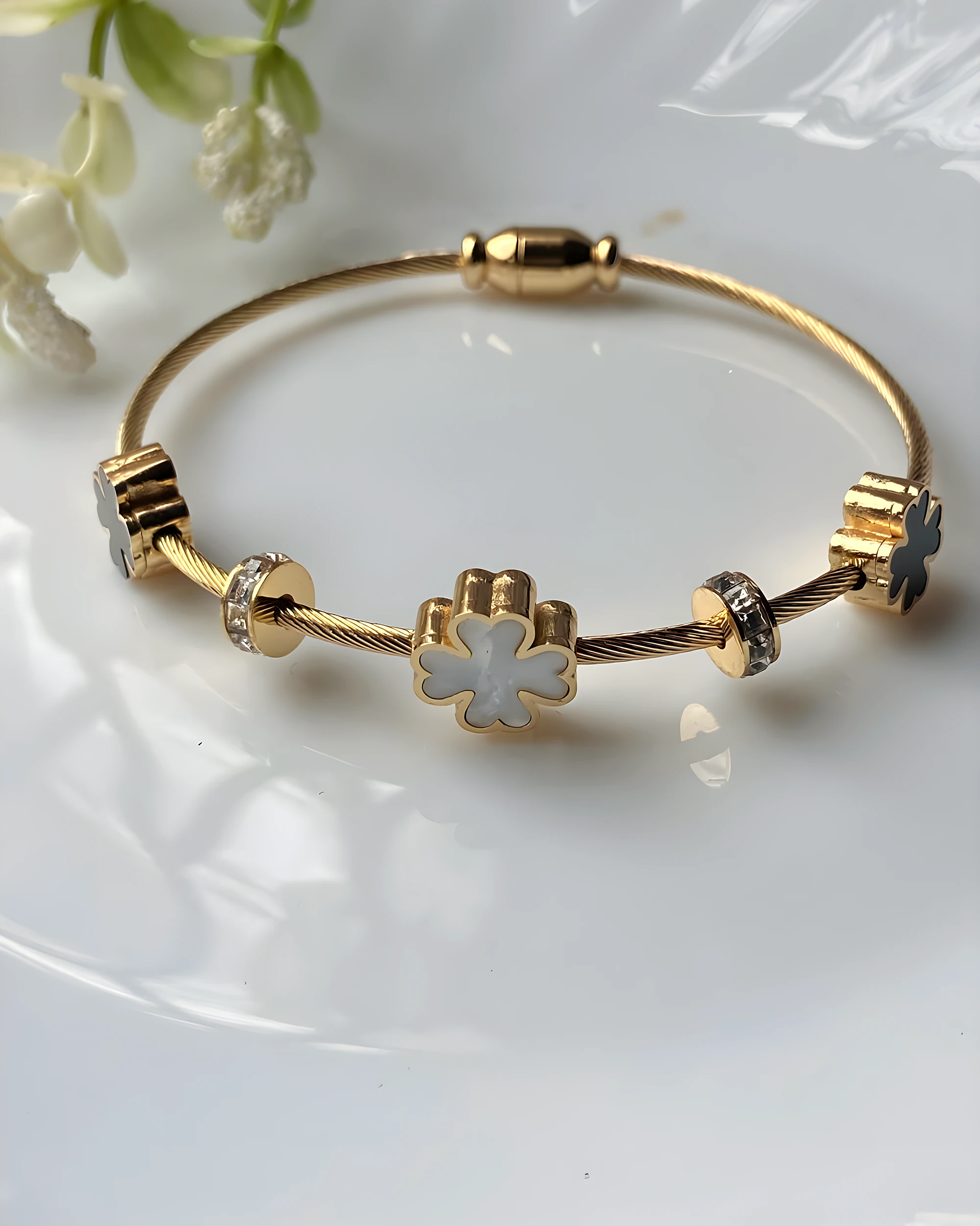 Clover Charm Kada