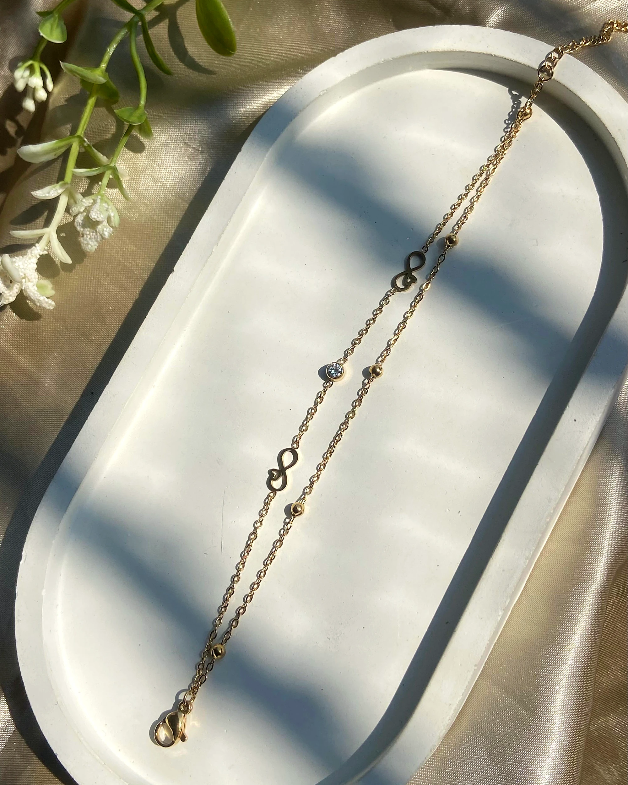 Endless Love Dainty Infinity Bracelet