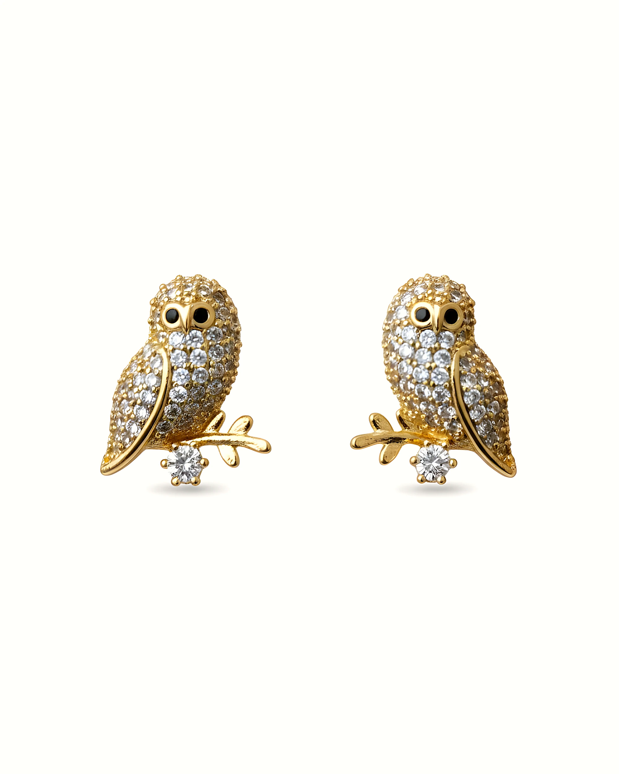 Owl Stud Earrings