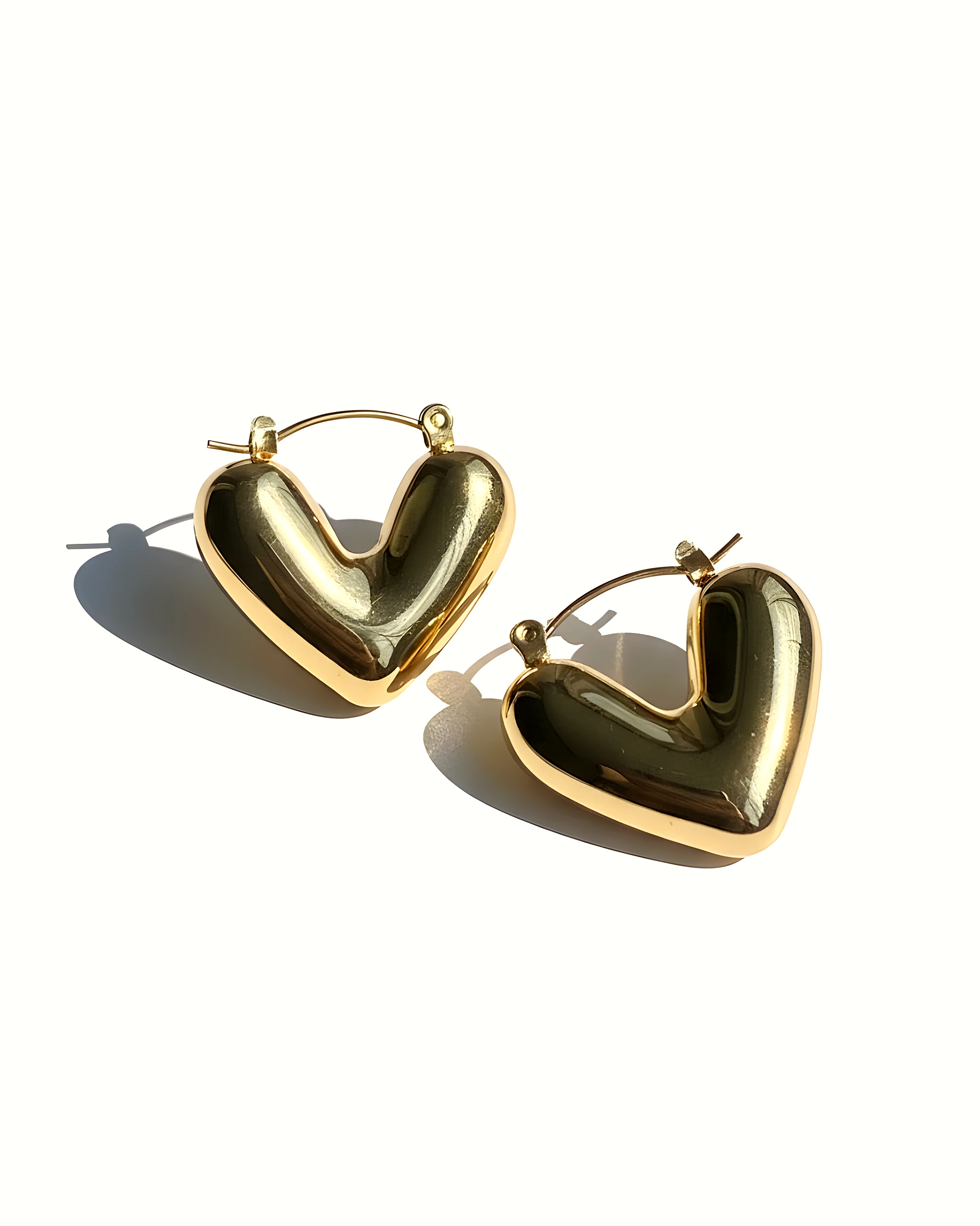 Puffy Heart Hoops