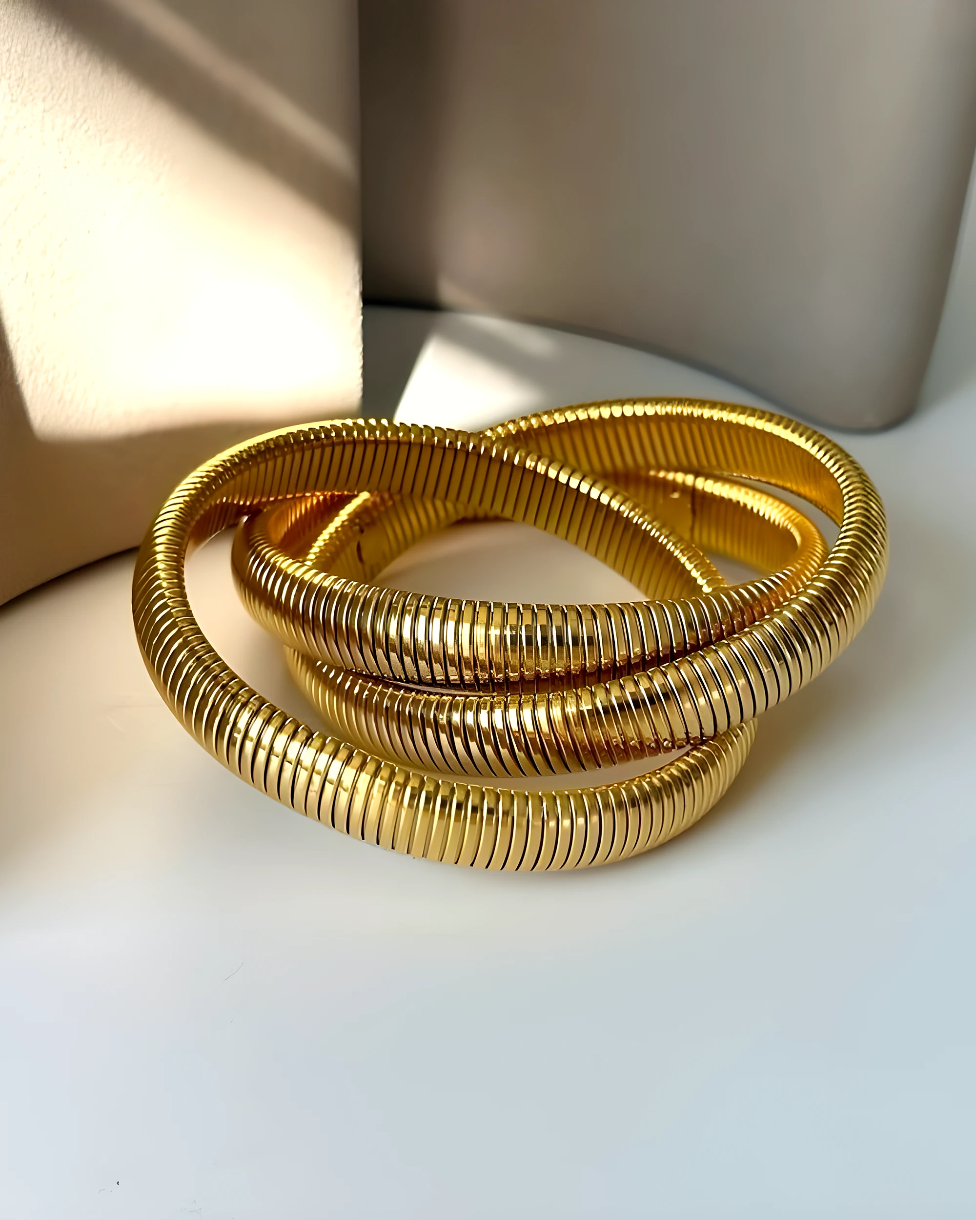 Spiral Gold Kada