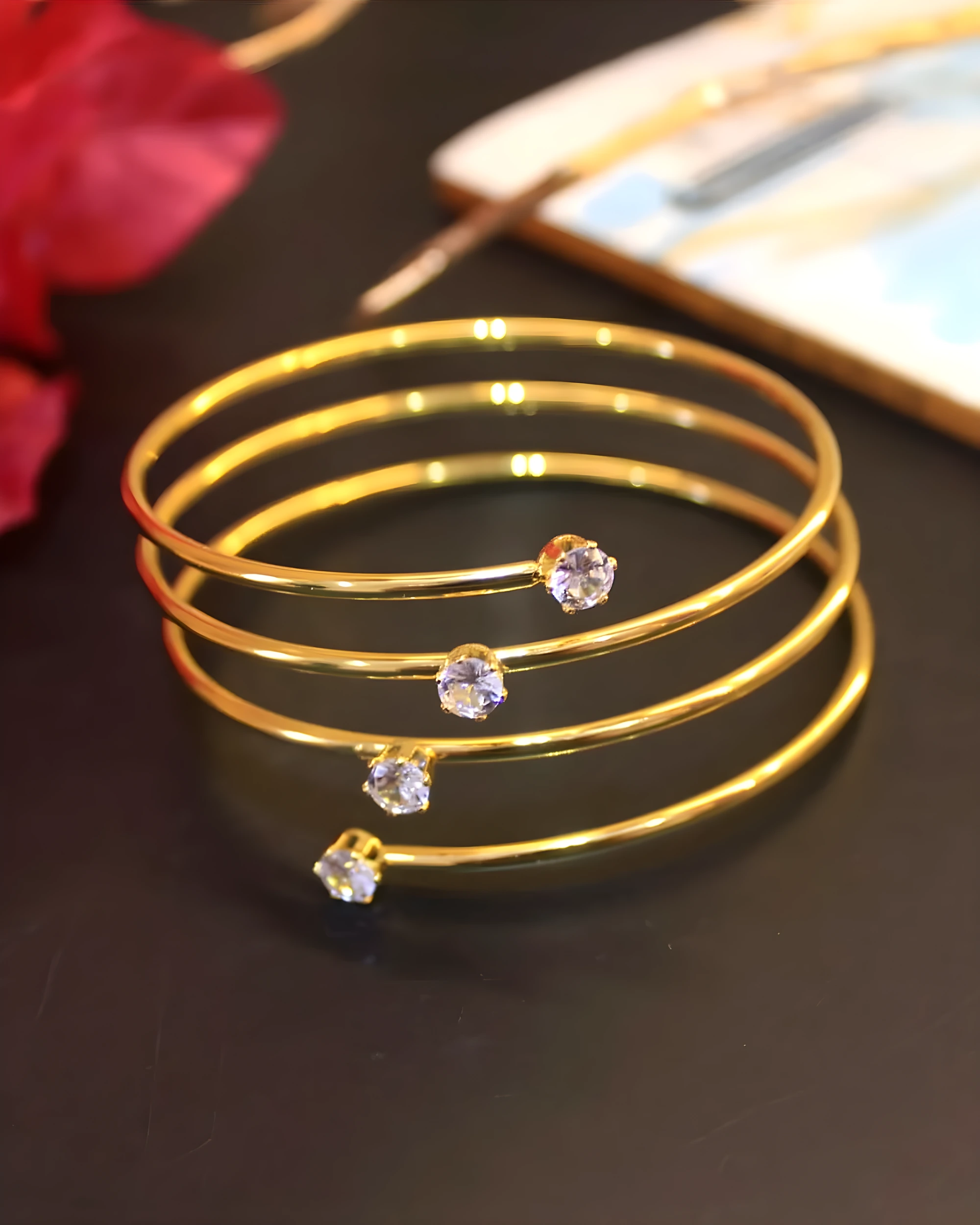 Crystal Coil Solitaire Kada
